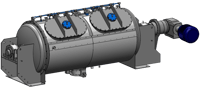 The Young Industries Horizontal Blender